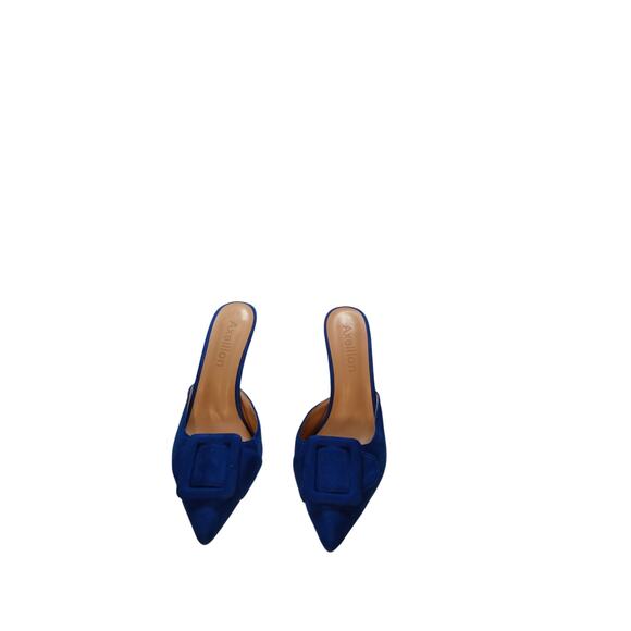 kitten heel mules slip on - Picture 1 of 5
